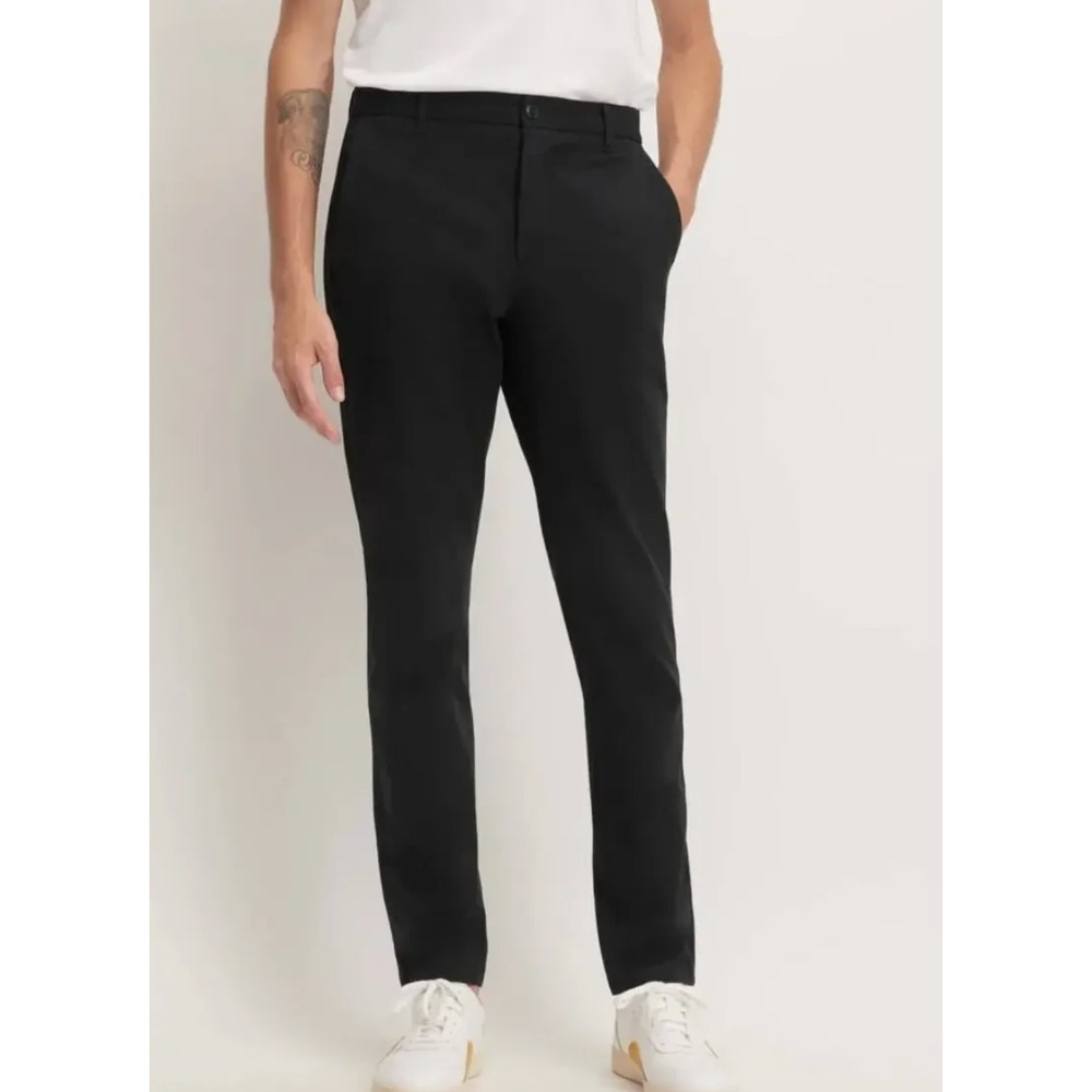 Everlane Uniform Performance Chino Pants 32x30 (actual 32x29) Black Athletic Fit